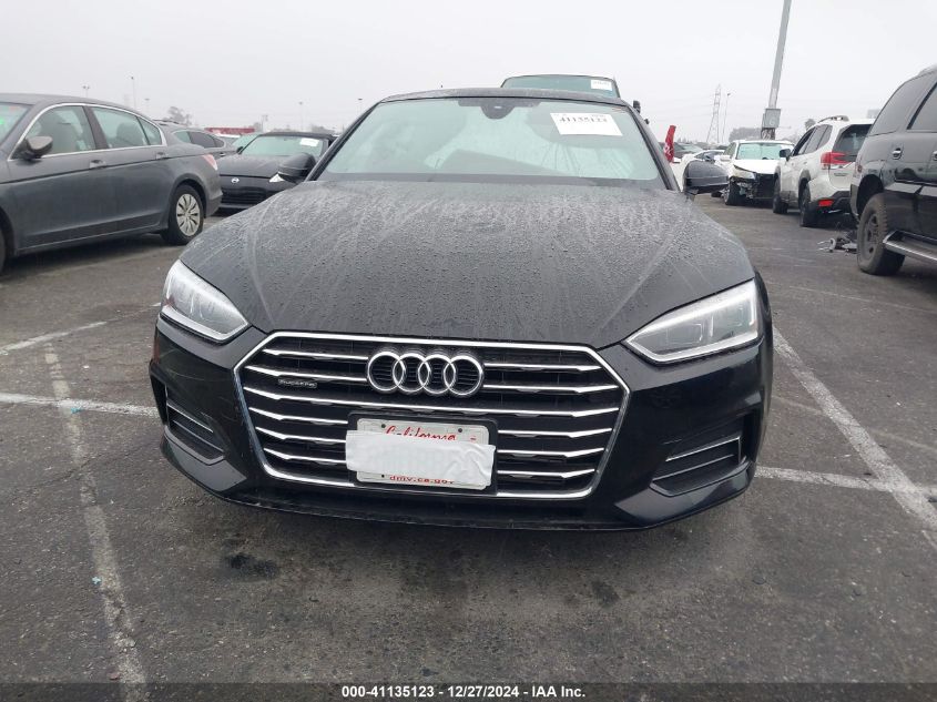 2019 Audi A5 45 Premium VIN: WAUANCF50KA072515 Lot: 41135123