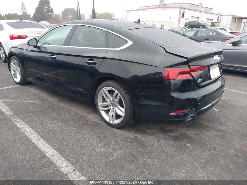 2019 Audi A5 45 Premium VIN: WAUANCF50KA072515 Lot: 41135123