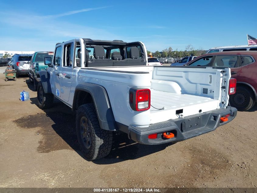 2023 Jeep Gladiator Mojave 4X4 VIN: 1C6JJTEG5PL575090 Lot: 41135167