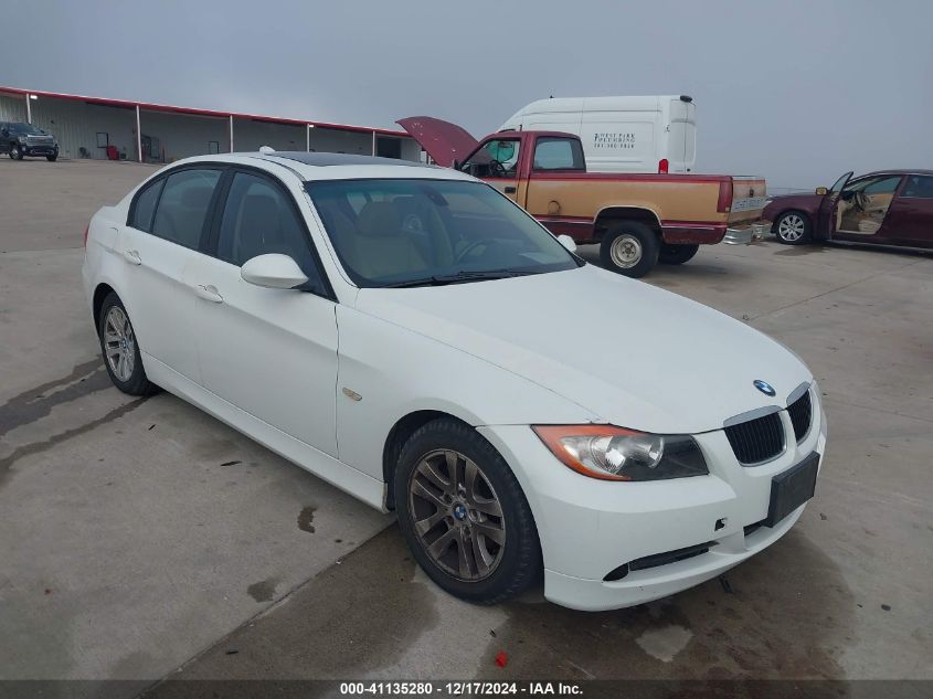 2007 BMW 328I I VIN: WBAVA33527PG50736 Lot: 41135280