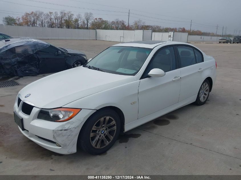 2007 BMW 328I I VIN: WBAVA33527PG50736 Lot: 41135280