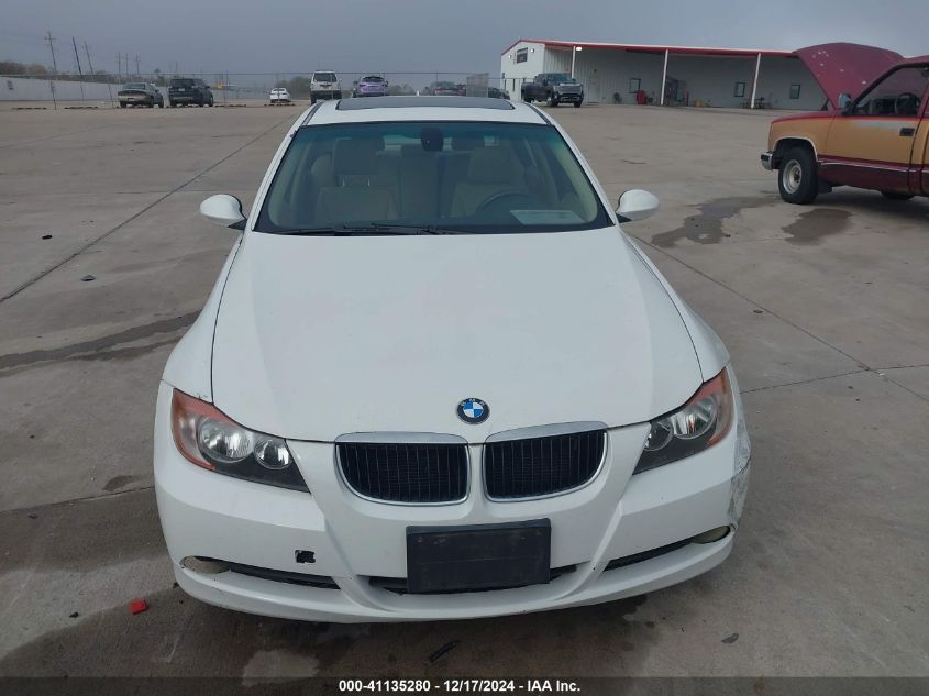 2007 BMW 328I I VIN: WBAVA33527PG50736 Lot: 41135280