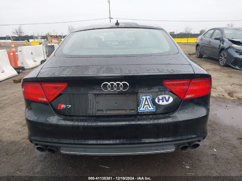 2013 Audi S7 4.0T Prestige VIN: WAU32AFC7DN047739 Lot: 41135381