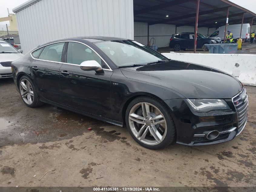 2013 Audi S7 4.0T Prestige VIN: WAU32AFC7DN047739 Lot: 41135381