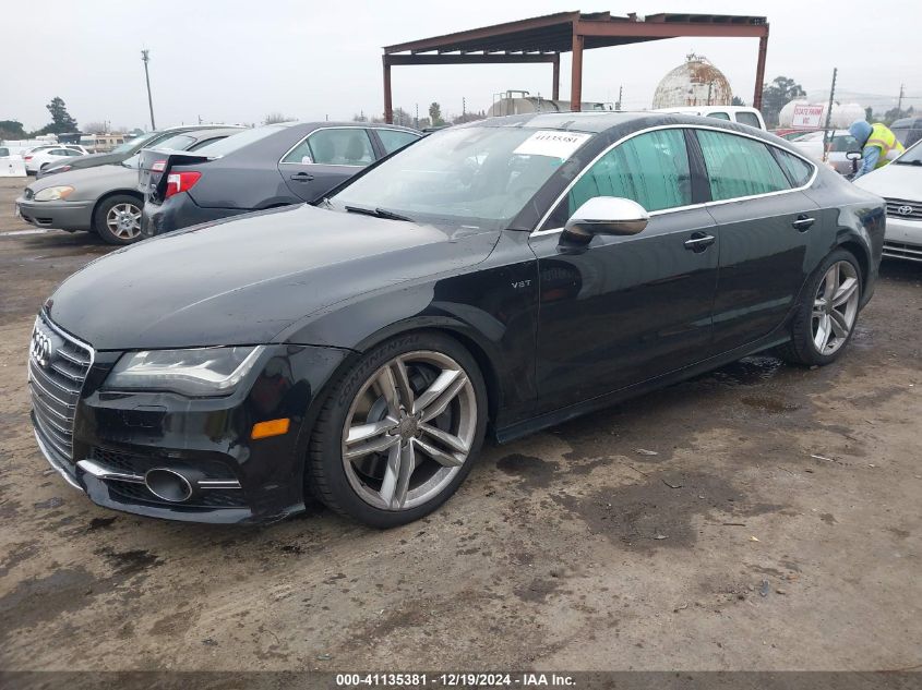 2013 Audi S7 4.0T Prestige VIN: WAU32AFC7DN047739 Lot: 41135381