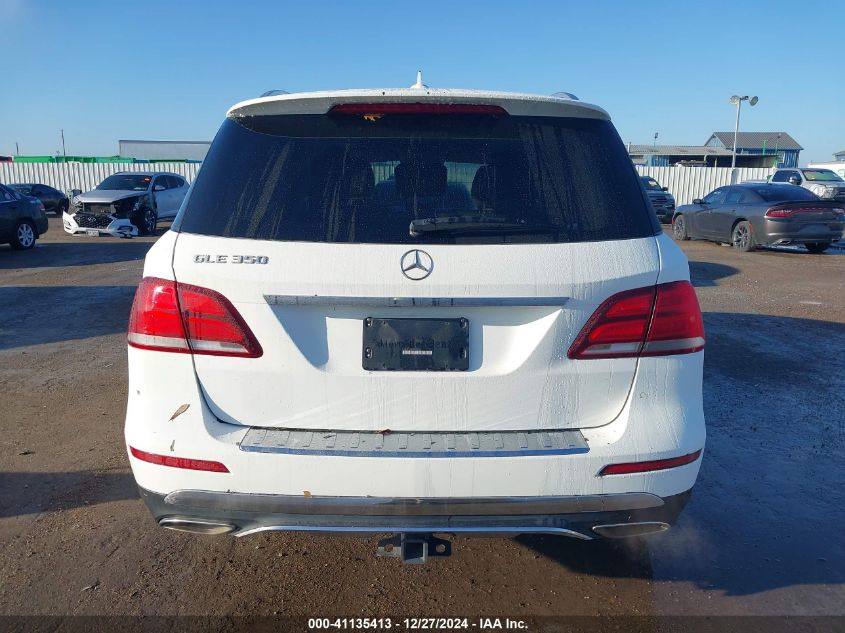 2017 Mercedes-Benz Gle 350 VIN: 4JGDA5JB4HA851084 Lot: 41135413