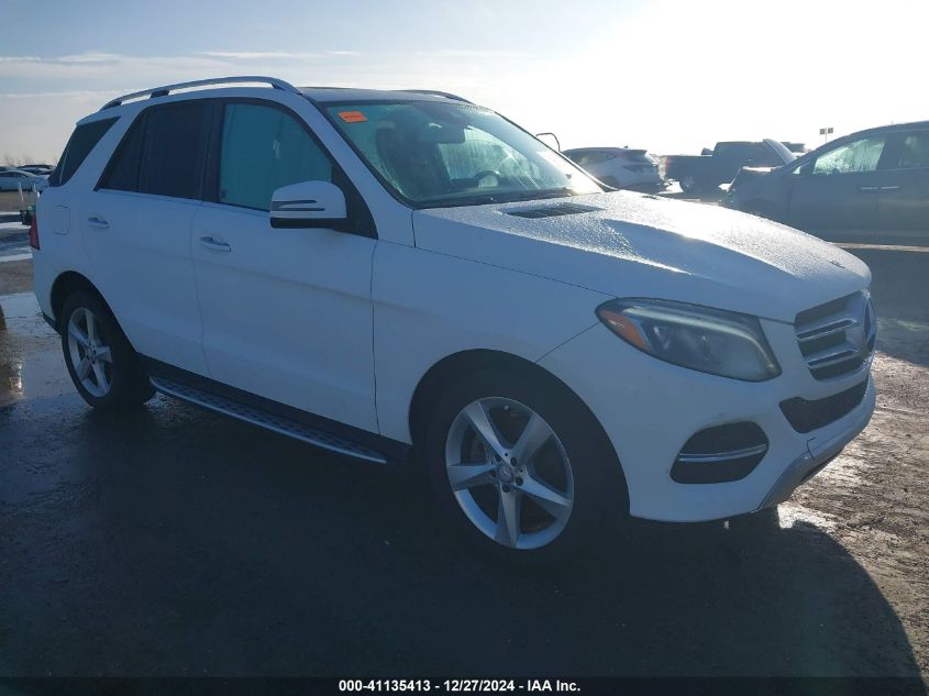 2017 Mercedes-Benz Gle 350 VIN: 4JGDA5JB4HA851084 Lot: 41135413