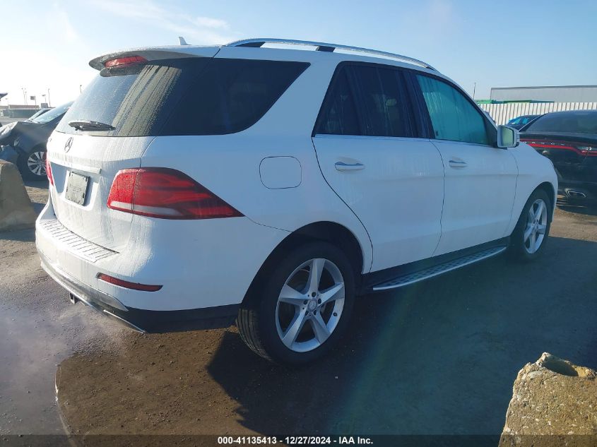 2017 Mercedes-Benz Gle 350 VIN: 4JGDA5JB4HA851084 Lot: 41135413