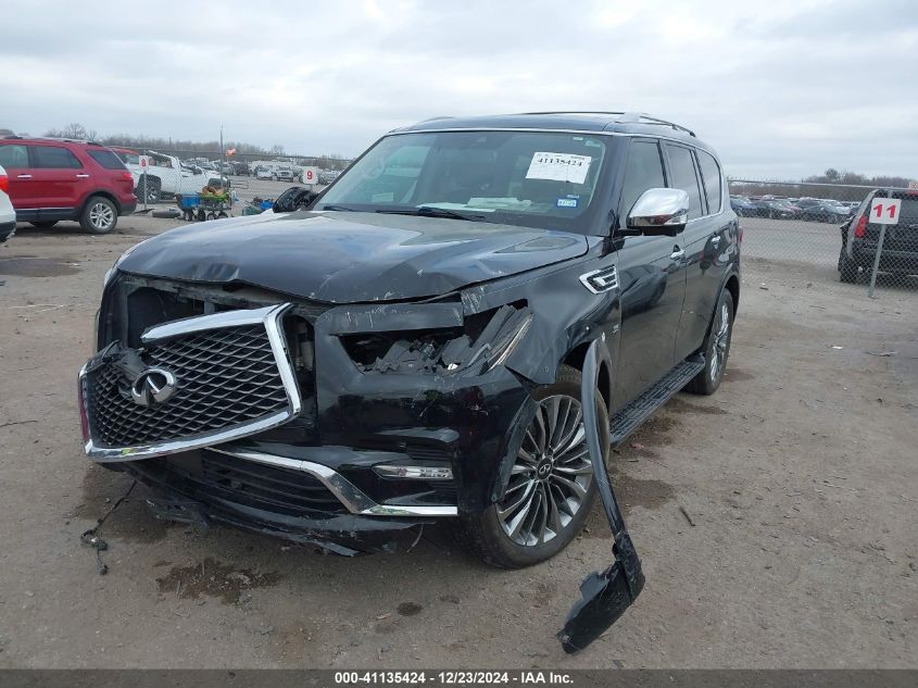 2019 Infiniti Qx80 Luxe VIN: JN8AZ2NF0K9689561 Lot: 41135424