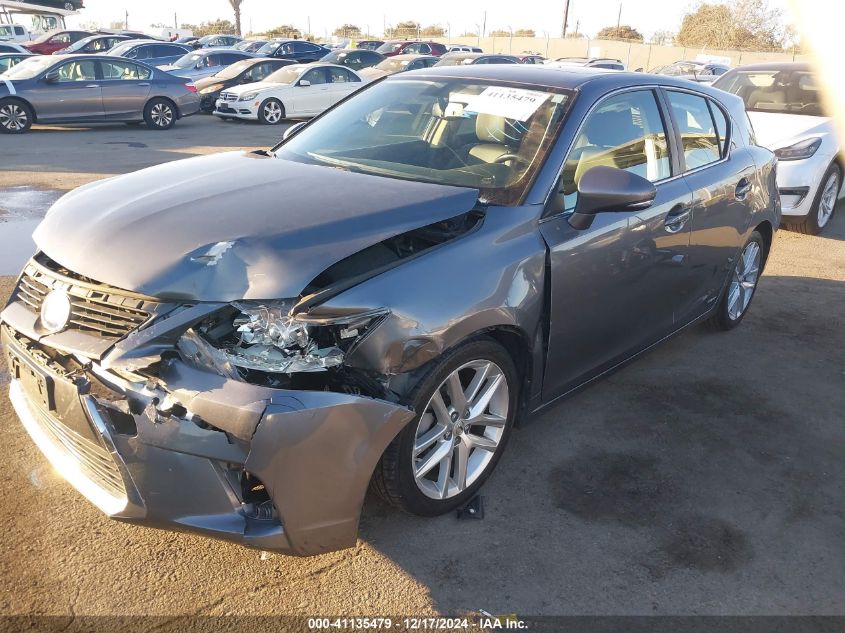 2017 Lexus Ct 200H VIN: JTHKD5BHXH2280165 Lot: 41135479