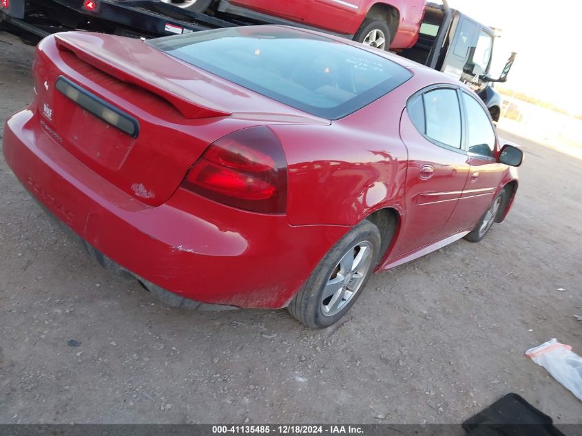 2007 Pontiac Grand Prix VIN: 2G2WP552171212678 Lot: 41135485