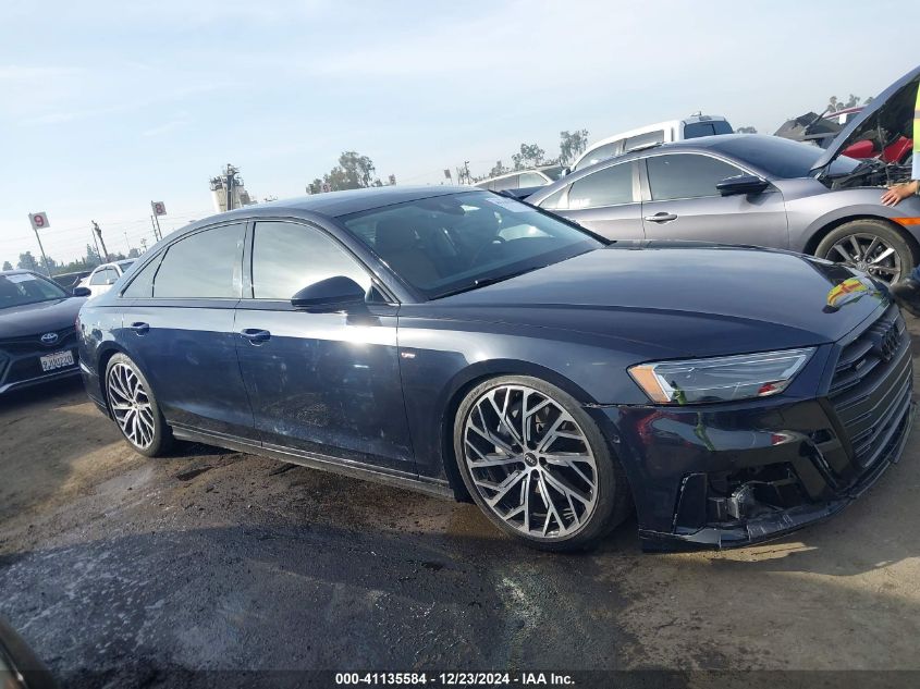 2021 Audi A8 L 55 Tfsi Quattro Tiptronic VIN: WAU8DAF82MN024168 Lot: 41135584