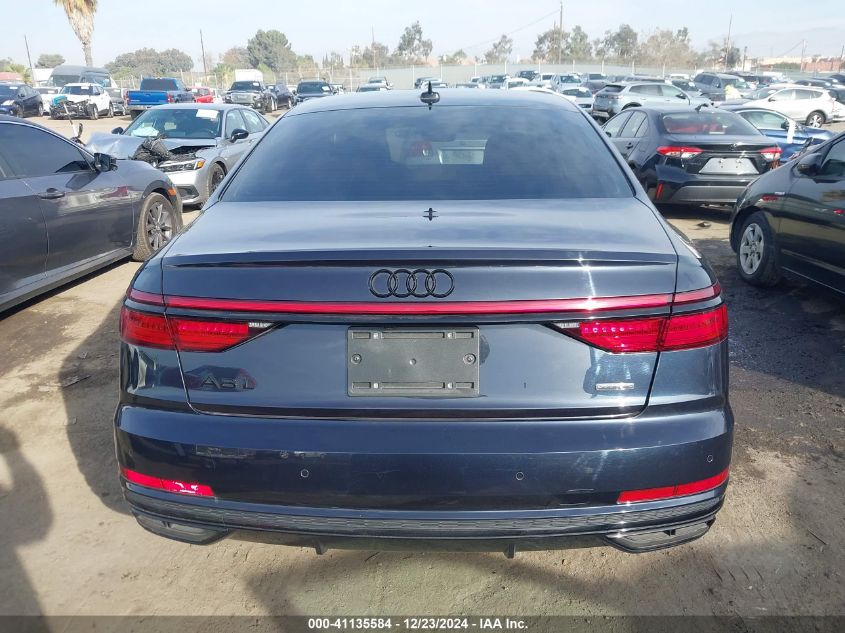 2021 Audi A8 L 55 Tfsi Quattro Tiptronic VIN: WAU8DAF82MN024168 Lot: 41135584