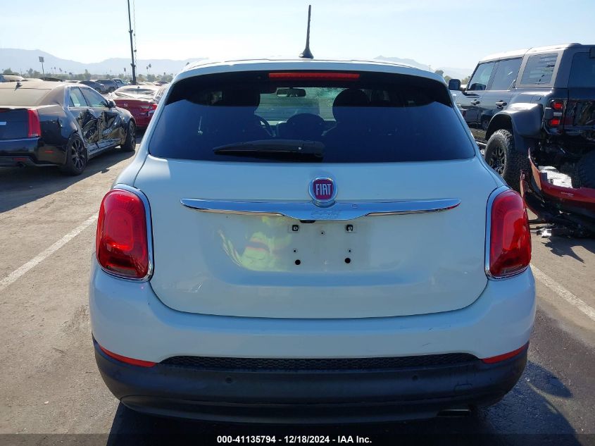 2016 Fiat 500X Easy VIN: ZFBCFXBT7GP384827 Lot: 41135794