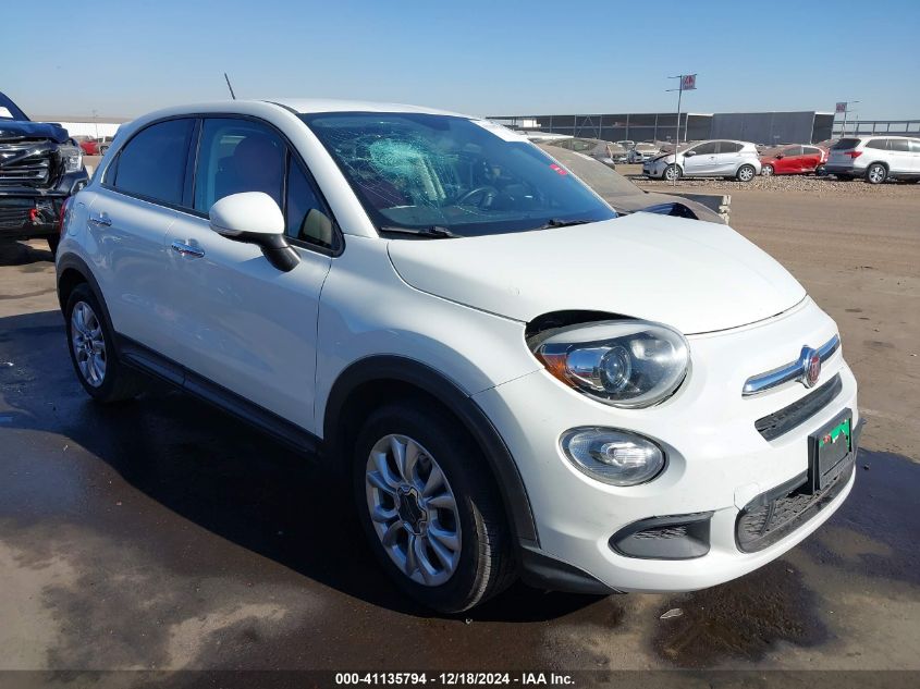 2016 Fiat 500X Easy VIN: ZFBCFXBT7GP384827 Lot: 41135794