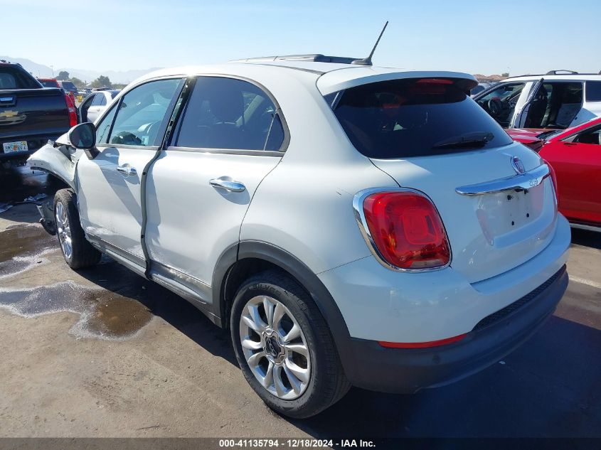 2016 Fiat 500X Easy VIN: ZFBCFXBT7GP384827 Lot: 41135794