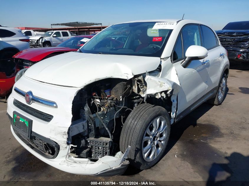 2016 Fiat 500X Easy VIN: ZFBCFXBT7GP384827 Lot: 41135794