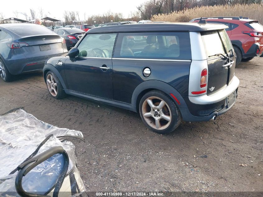 2008 Mini Cooper S Clubman VIN: WMWMM33528TP71291 Lot: 41135989