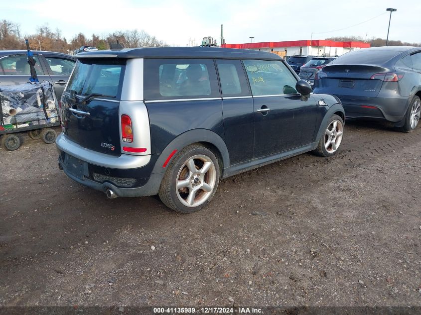 2008 Mini Cooper S Clubman VIN: WMWMM33528TP71291 Lot: 41135989