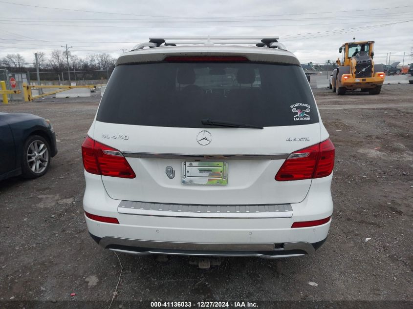 2014 Mercedes-Benz Gl 450 4Matic VIN: 4JGDF7CE4EA422124 Lot: 41136033