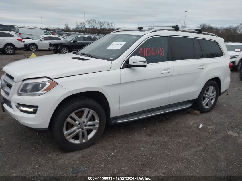 2014 Mercedes-Benz Gl 450 4Matic VIN: 4JGDF7CE4EA422124 Lot: 41136033