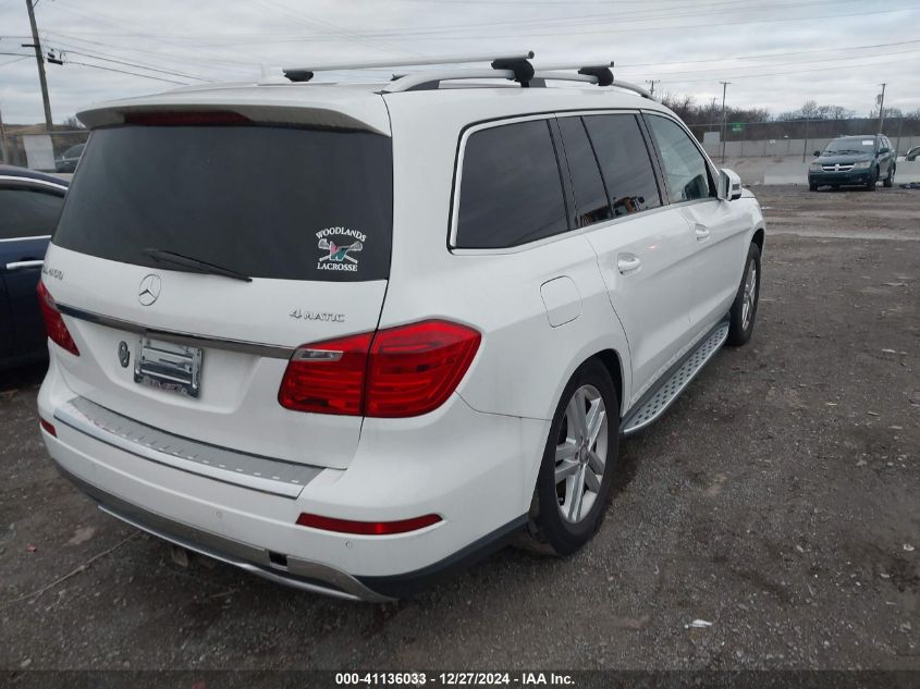 2014 Mercedes-Benz Gl 450 4Matic VIN: 4JGDF7CE4EA422124 Lot: 41136033