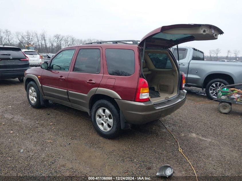 2004 Mazda Tribute Es V6 VIN: 4F2CZ96104KM08192 Lot: 41136088