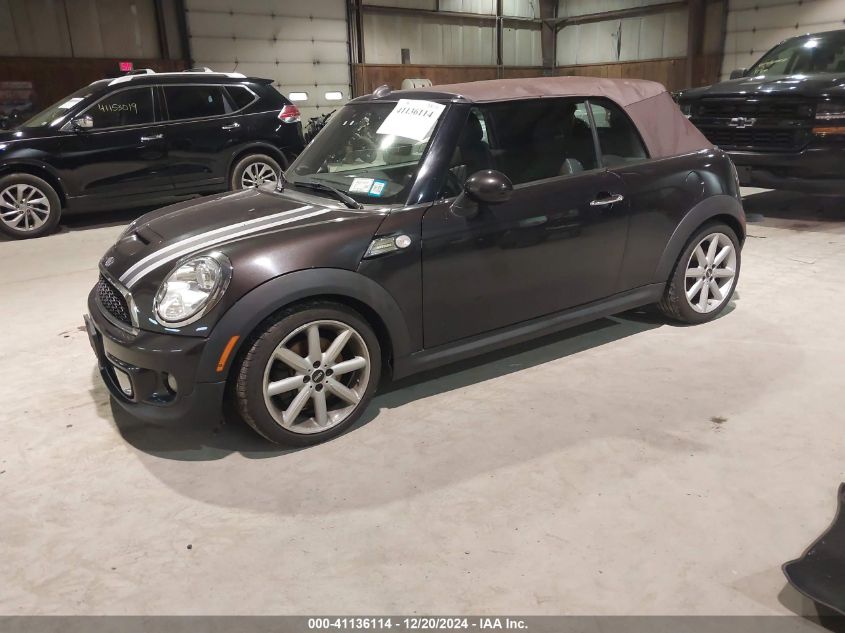 2013 Mini Convertible Cooper S VIN: WMWZP3C59DT297735 Lot: 41136114