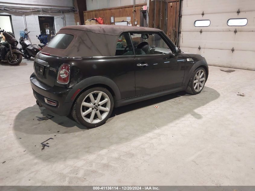 2013 Mini Convertible Cooper S VIN: WMWZP3C59DT297735 Lot: 41136114