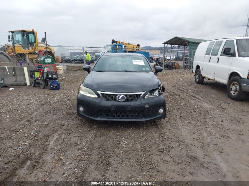 2012 Lexus Ct 200H Premium VIN: JTHKD5BH2C2079840 Lot: 41136201