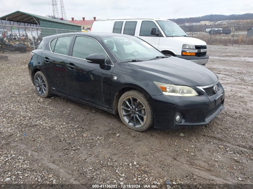 2012 Lexus Ct 200H Premium VIN: JTHKD5BH2C2079840 Lot: 41136201