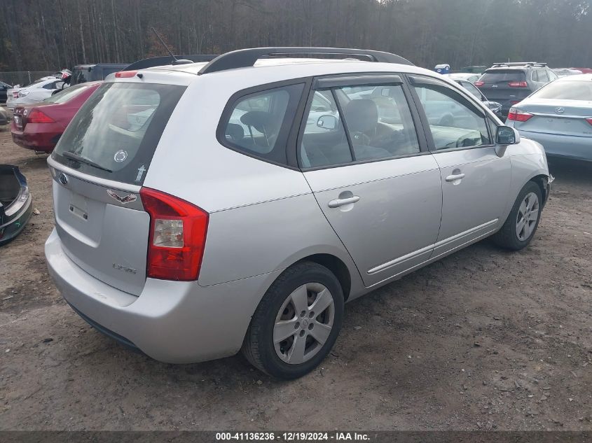 2009 Kia Rondo Lx V6 VIN: KNAFG526497252808 Lot: 41136236