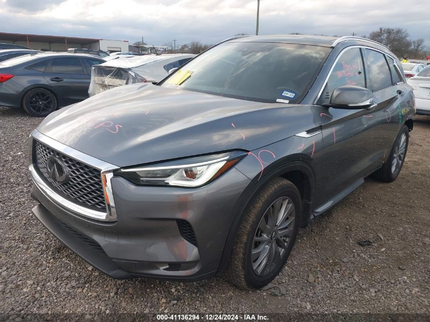 2023 Infiniti Qx50 Luxe VIN: 3PCAJ5BA8PF122105 Lot: 41136294