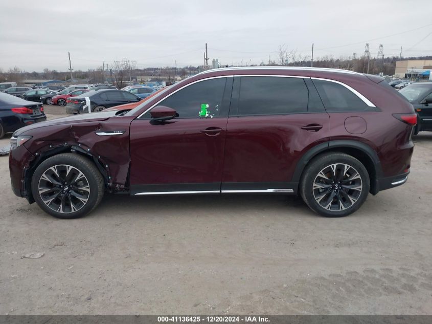 2024 Mazda Cx-90 Phev Premium VIN: JM3KKDHA8R1110364 Lot: 41136425