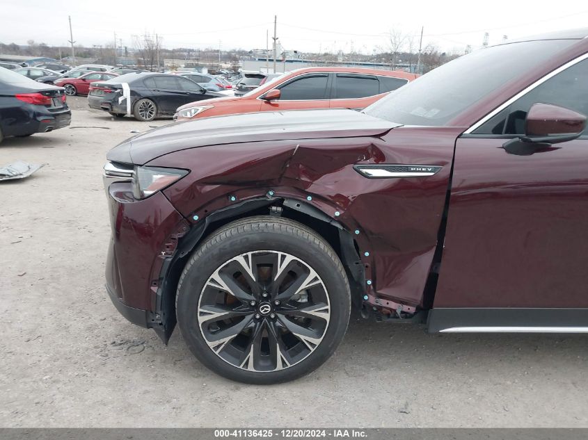 2024 Mazda Cx-90 Phev Premium VIN: JM3KKDHA8R1110364 Lot: 41136425