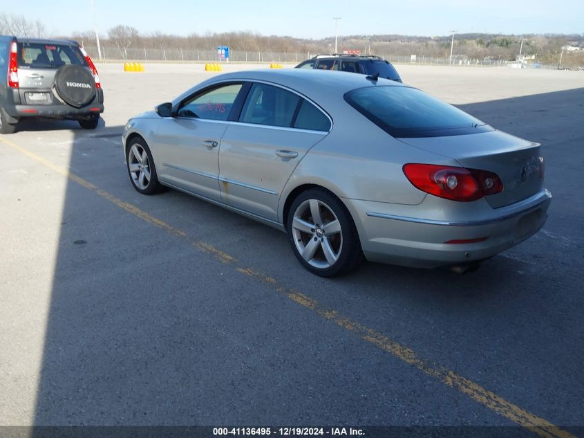 2009 Volkswagen Cc Vr6 Sport VIN: WVWEU73C19E540241 Lot: 41136495