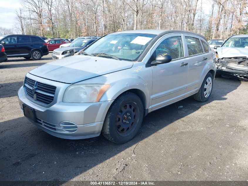 2007 Dodge Caliber Sxt VIN: 1B3HB48B57D567755 Lot: 41136572