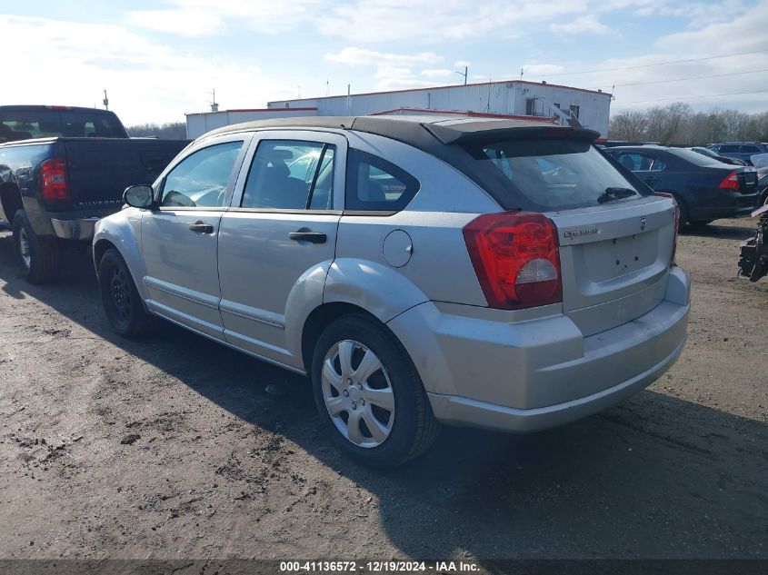 2007 Dodge Caliber Sxt VIN: 1B3HB48B57D567755 Lot: 41136572