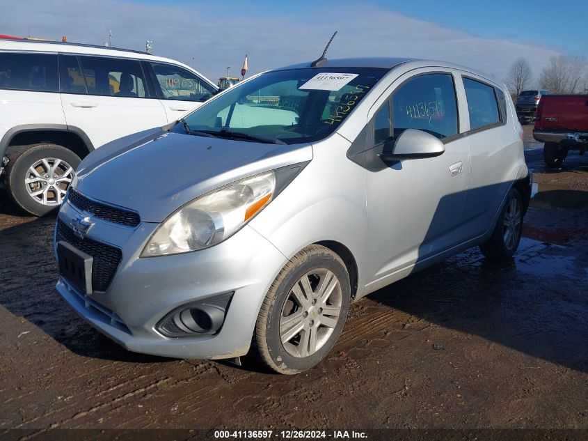 2014 Chevrolet Spark Ls Manual VIN: KL8CA6S98EC493014 Lot: 41136597