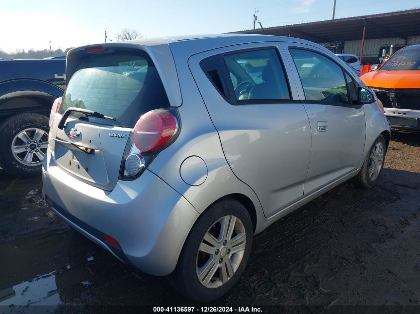 2014 Chevrolet Spark Ls Manual VIN: KL8CA6S98EC493014 Lot: 41136597