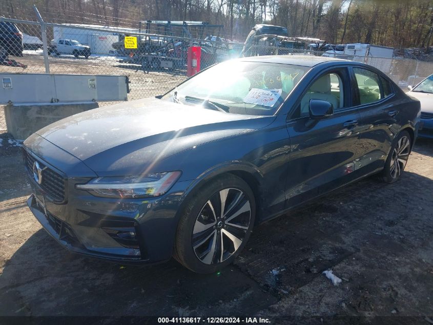 2022 Volvo S60 B5 Momentum VIN: 7JRL12FZ4NG162452 Lot: 41136617