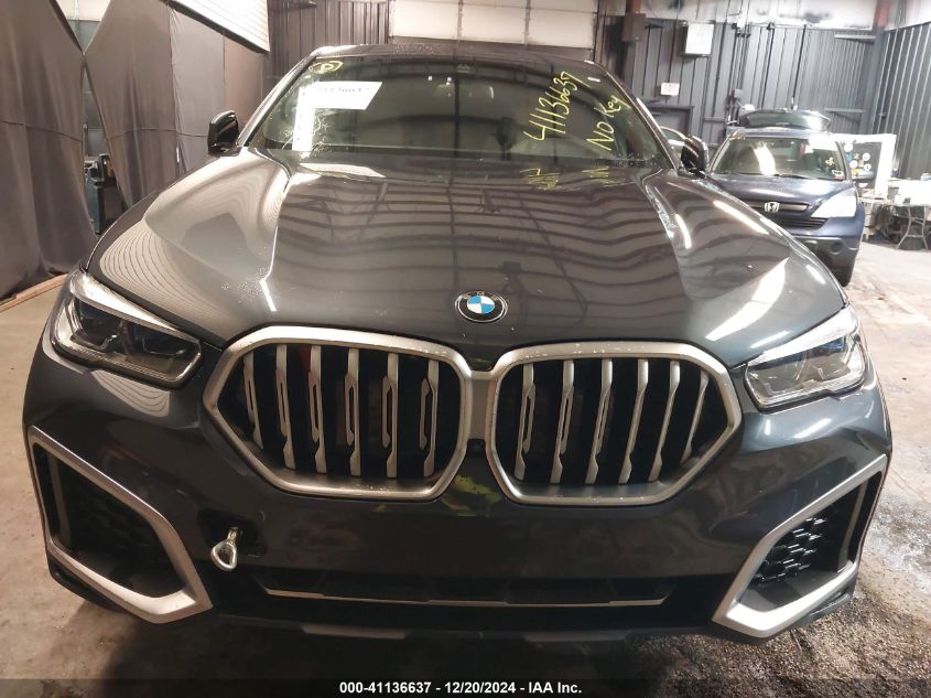 2020 BMW X6 xDrive40I VIN: 5UXCY6C09L9D31102 Lot: 41136637