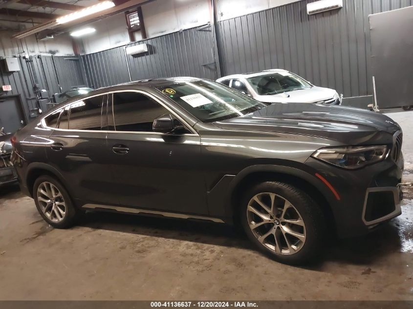 2020 BMW X6 xDrive40I VIN: 5UXCY6C09L9D31102 Lot: 41136637