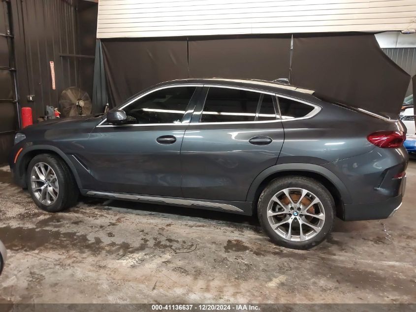 2020 BMW X6 xDrive40I VIN: 5UXCY6C09L9D31102 Lot: 41136637