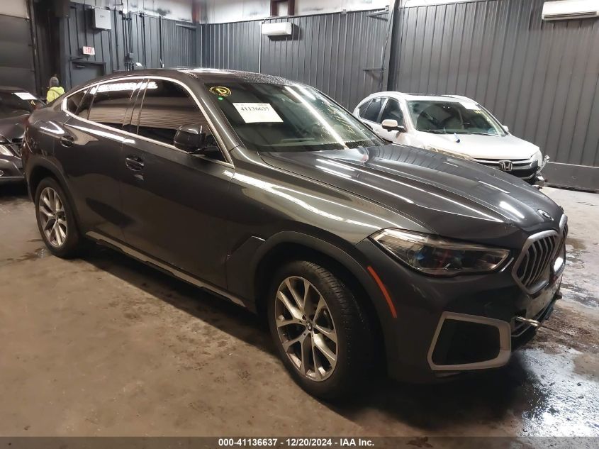 2020 BMW X6 xDrive40I VIN: 5UXCY6C09L9D31102 Lot: 41136637