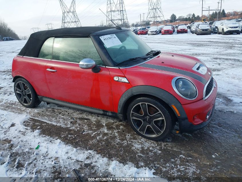 2011 Mini Cooper S VIN: WMWZP3C54BT249251 Lot: 41136774