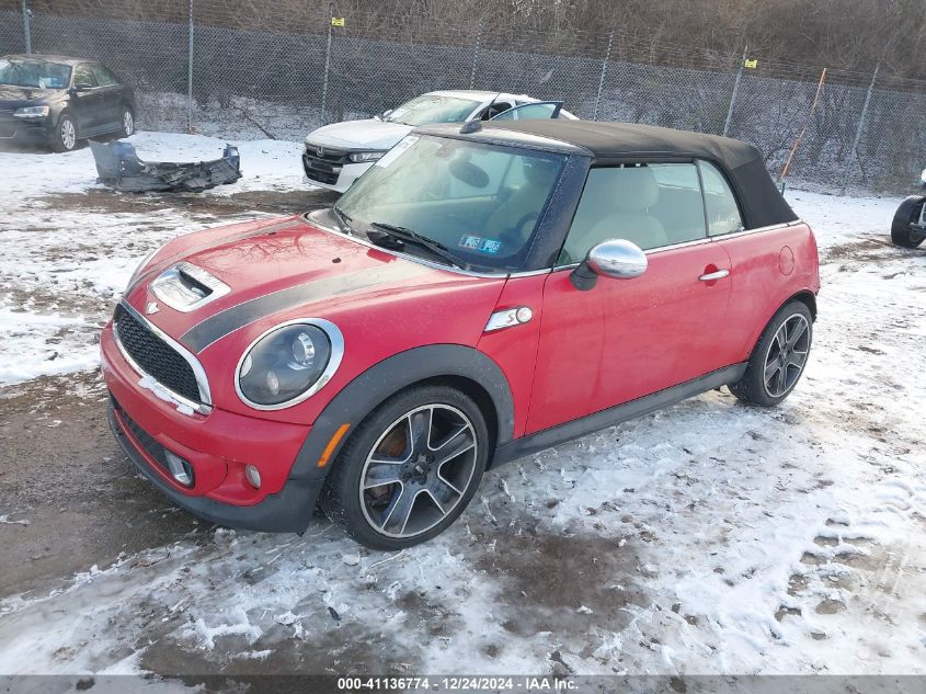 2011 Mini Cooper S VIN: WMWZP3C54BT249251 Lot: 41136774