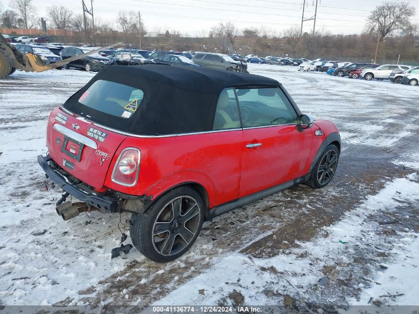 2011 Mini Cooper S VIN: WMWZP3C54BT249251 Lot: 41136774