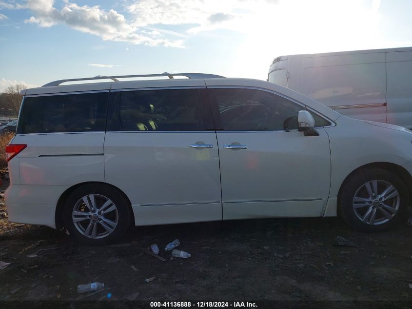 2015 Nissan Quest Sl VIN: JN8AE2KP6F9128067 Lot: 41136888