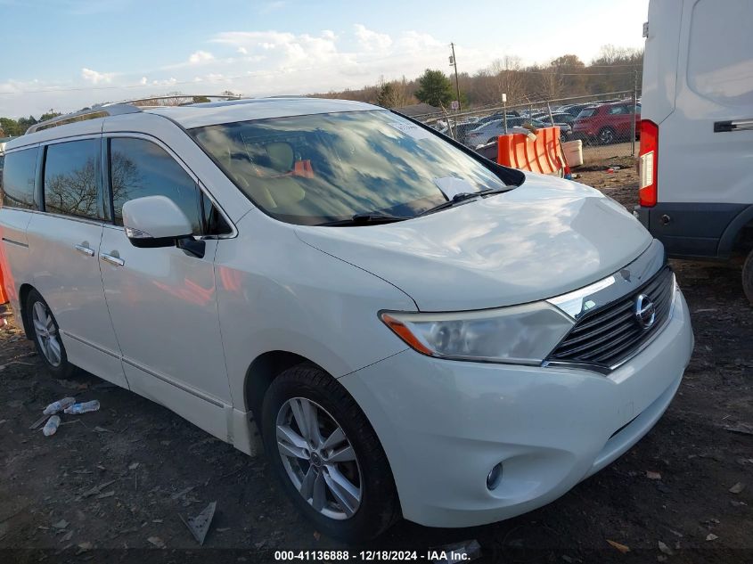 2015 Nissan Quest Sl VIN: JN8AE2KP6F9128067 Lot: 41136888